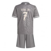 Real Madrid Vinicius Junior #7 Replica Third Minikit 2024-25 Short Sleeve (+ pants)